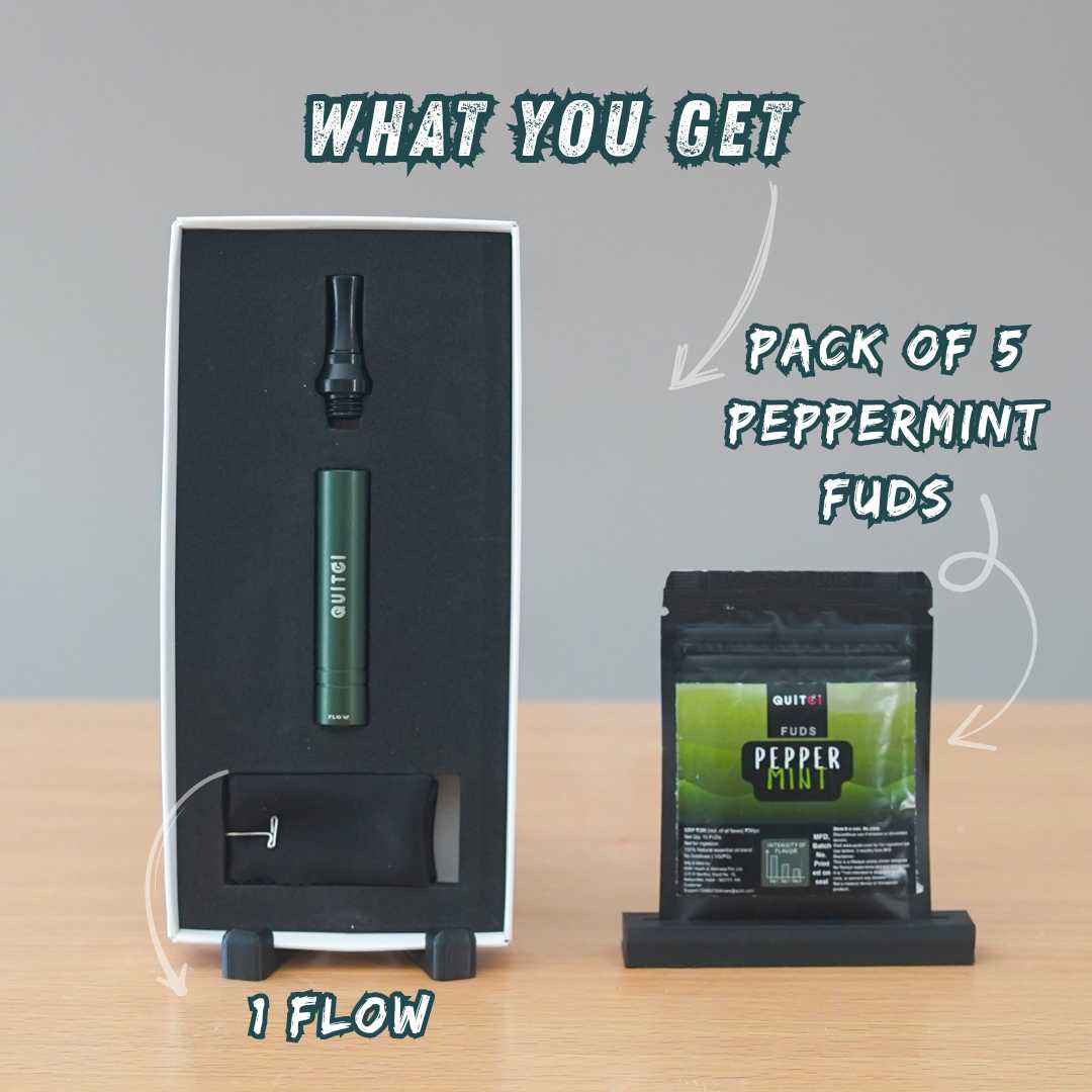 FLOW-3.0 | Smoke-Free, Nicotine-Free, Natural Flavours QuitCi FLOW-3.0 | Smoke-Free, Nicotine-Free, Natural Flavours QuitCi